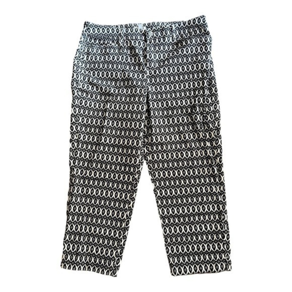 Madison geometric print Capri pant